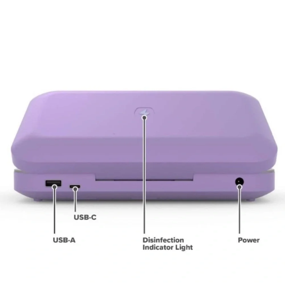 📱PHONE SOAP 3📱CELL PHONE UV LIGHT DISINFECTANT BOX CLEANER + CHARGING STATION